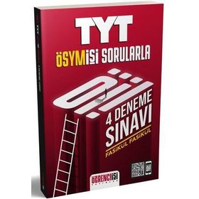 Öğrenci İşi Yayınları TYT Ösym İşi Sorularla 4 Deneme