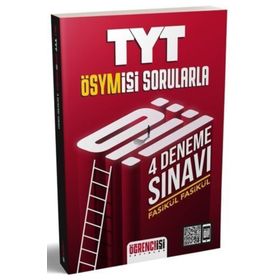 Öğrenci İşi Yayınları TYT Ösym İşi Sorularla 4 Deneme