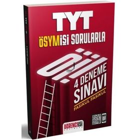 Öğrenci İşi Yayınları TYT Ösym İşi Sorularla 4 Deneme