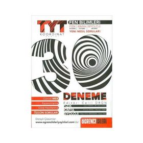Öğrenci İşleri Yayınları TYT Fen Bilimleri 30 Deneme Koordinat Serisi