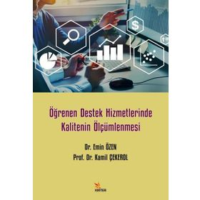 Öğrenen Destek Hizmetlerinde Kalitenin Ölçümlenmesi Kriter Yayınları