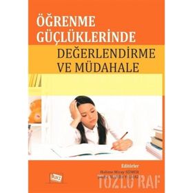 Öğrenme Güçlüklerinde Değerlendirme Ve Müdahale - Halime Miray Sümer
