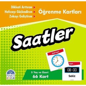 Öğrenme Kartları - Saatler - Kollektif