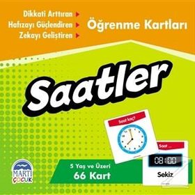 Öğrenme Kartları - Saatler - Kollektif
