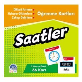 Öğrenme Kartları - Saatler - Kollektif