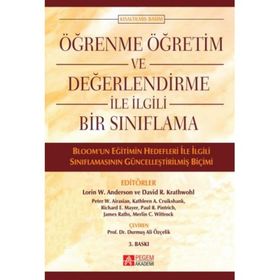 ÖĞRENME ÖĞRETİM VE DEĞERLENDİRME ILE İLGİLİ BIR SINIFLAMA - KOLEKTIF