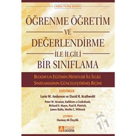 ÖĞRENME ÖĞRETİM VE DEĞERLENDİRME ILE İLGİLİ BIR SINIFLAMA - KOLEKTIF