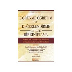 ÖĞRENME ÖĞRETİM VE DEĞERLENDİRME ILE İLGİLİ BIR SINIFLAMA - KOLEKTIF