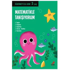 Öğrenmeye İlk Adım 3 Yaş - Matematikle Tanışıyorum - Erdem Çocuk Yayınları