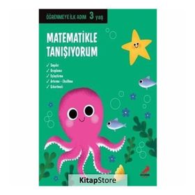 Öğrenmeye İlk Adım 3 Yaş - Matematikle Tanışıyorum - Erdem Çocuk Yayınları