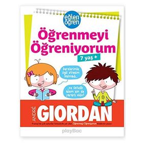 Öğrenmeyi Öğreniyorum-Eğlen Öğren 7+yaş - Andre Giordan