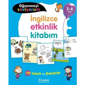 Öğrenmeyi Seviyorum - İngilizce Etkinlik Kitabım 3-6 Yaş Uçanbalık Yayıncılık