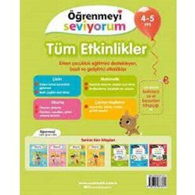 Öğrenmeyi Seviyorum Tüm Etkinlikler 4-5 Yaş - Uçanbalık Yayınları