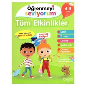 Öğrenmeyi Seviyorum Tüm Etkinlikler 4-5 Yaş - Uçanbalık Yayınları