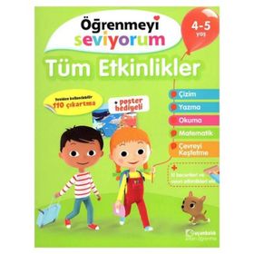 Öğrenmeyi Seviyorum Tüm Etkinlikler 4-5 Yaş - Uçanbalık Yayınları