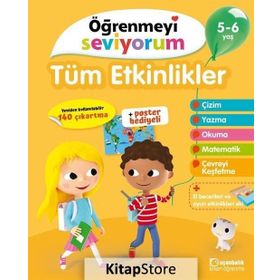 Öğrenmeyi Seviyorum Tüm Etkinlikler 5-6 Yaş Uçanbalık Yayıncılık