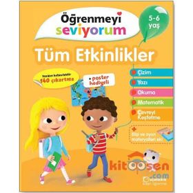Öğrenmeyi Seviyorum Tüm Etkinlikler 5-6 Yaş Uçanbalık Yayıncılık