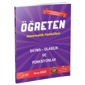 Öğreten 9. Sınıf Matematik Fasikülleri - Fonksiyonlar - Veri, Sayma ve Olasılık Konu Anlatımlı - Güray Küçük