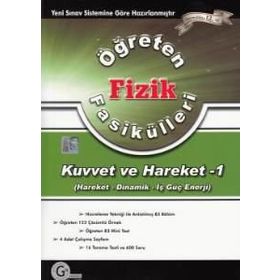 Öğreten Fizik Fasikülleri Kuvvet ve Hareket-1 Gür Yayınları