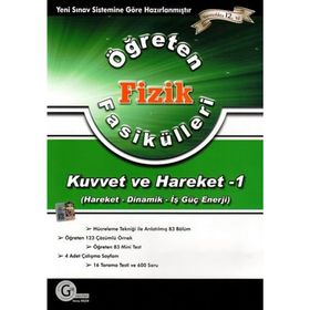 Öğreten Fizik Fasikülleri Kuvvet ve Hareket-1 Gür Yayınları