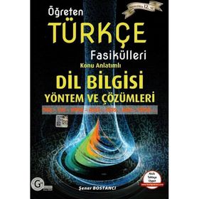 Öğreten Türkçe Fasikülleri Konu Anlatımlı Dilbilgisi Yöntem ve Çözümleri - Şener Bostancı