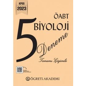 Öğreti Akademi 2023 KPSS ÖABT Biyoloji 5 Deneme