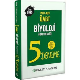 Öğreti Akademi 2023 KPSS ÖABT Biyoloji 5 Deneme