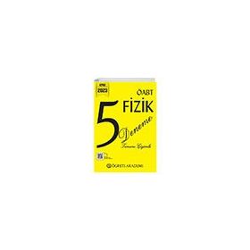 Öğreti Akademi 2023 KPSS ÖABT Fizik 5 Deneme