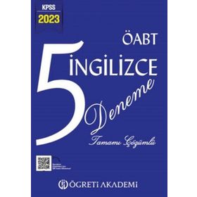 Öğreti Akademi 2023 KPSS ÖABT İngilizce 5 Deneme