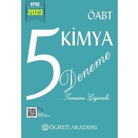 Öğreti Akademi 2023 KPSS ÖABT Kimya 5 Deneme