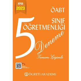 Öğreti Akademi 2023 KPSS ÖABT Sınıf Öğretmenliği 5 Deneme