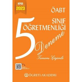 Öğreti Akademi 2023 KPSS ÖABT Sınıf Öğretmenliği 5 Deneme