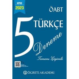 Öğreti Akademi 2023 KPSS ÖABT Türkçe 5 Deneme