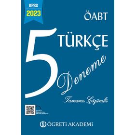 Öğreti Akademi 2023 KPSS ÖABT Türkçe 5 Deneme