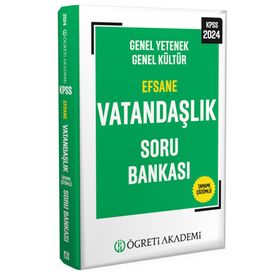 Öğreti Akademi 2024 Kpss Genel Yetenek Genel Kültür Efsane Vatandaşlık Soru Bankası