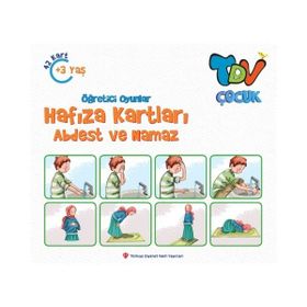 Öğretici Oyunlar Hafıza Kartları Abdest ve Namaz 42 Kart Kolektif - Diyanet Vakfı Yayınları