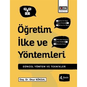Öğretim İlke ve Yöntemleri - Onur Köksal uzm bunyamin atalay