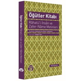 Öğütler Kitabı - Rahatü’l-İnsan ve Zafer-Name Metinleri - kollektif