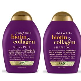 OGX 2x385 ml Dolgunlaştırıcı Biotin Ve Kolajen Şampuan