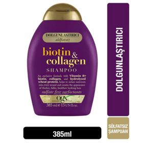 OGX 385 ML Dolgunlaştırıcı Sülfatsız Biotin Kolajen Şampuan