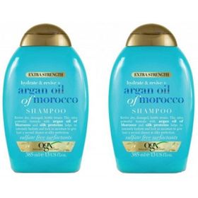 OGX Argan Oil Morocco 2x385 ml Extra Güçlü Şampuan