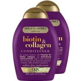 OGX Biotin Collagen 2x385 ml Dolgunlaştırıcı Saç Kremi