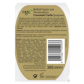 OGX Coconut Curls 385 ml Bukleli Saçlar İçin Şampuan + Le Petit Marseillais Beyaz Şeftali 250 ml Duş Jeli
