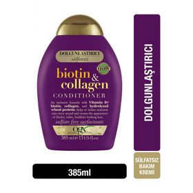 OGX Dolgunlaştırıcı Biotin ve Kolajen 385 ml Saç Bakım Kremi