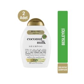 OGX Tüm Saçlar İçin Besleyici 2x385 ML Hindistan Cevizli Şampuan