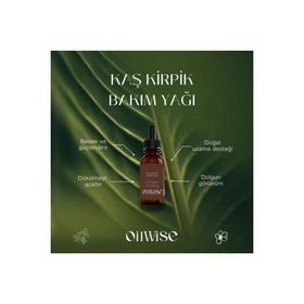 Oilwise 30 ml Kaş ve Kirpik Bakım Yağı