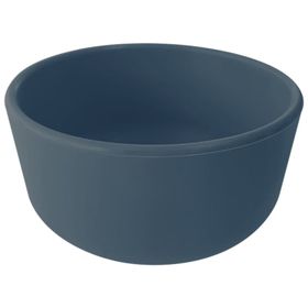 Oioi 1080010 Deep Blue Vakum Tabanlı Kapaklı Kase
