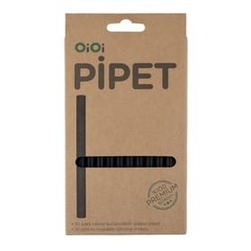 Oioi 10'lu Bitter Black Silikon Pipet