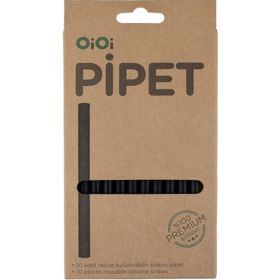 Oioi 10'lu Bitter Black Silikon Pipet