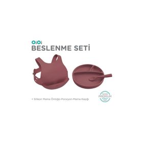 Oioi 3'lü 6+ Ay Yeşil Beslenme Seti